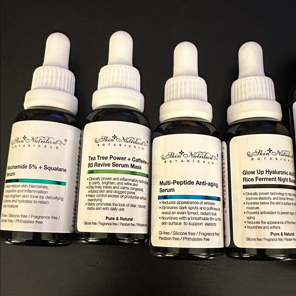 Skin Nutrition Botanicals Tea Tree OilSalicylic Acid Peptide Hyaluronic Acid